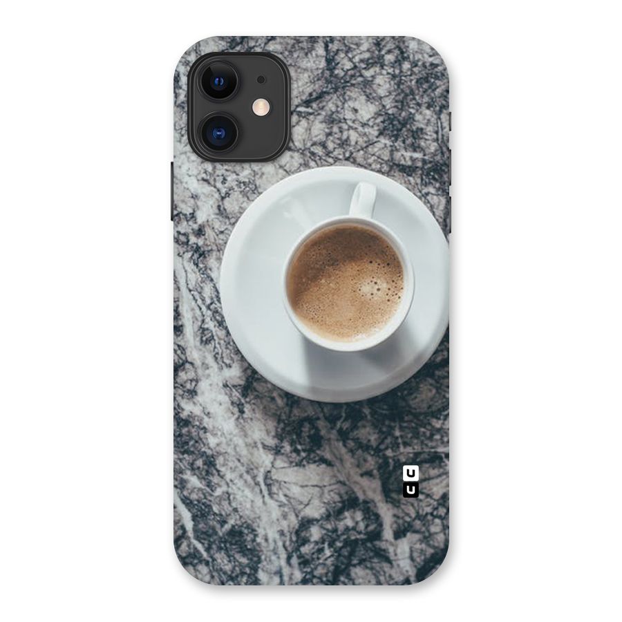 Coffee On Marble Back Case for iPhone 11