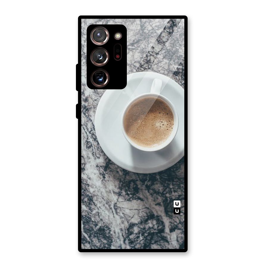 Coffee On Marble Glass Back Case for Galaxy Note 20 Ultra