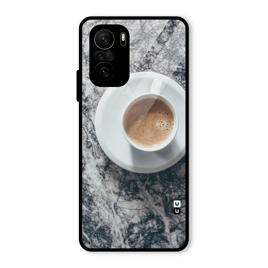 Coffee On Marble Glass Back Case for Mi 11X Pro
