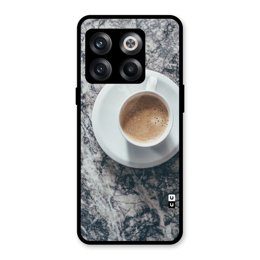 Coffee On Marble Glass Back Case for OnePlus 10T