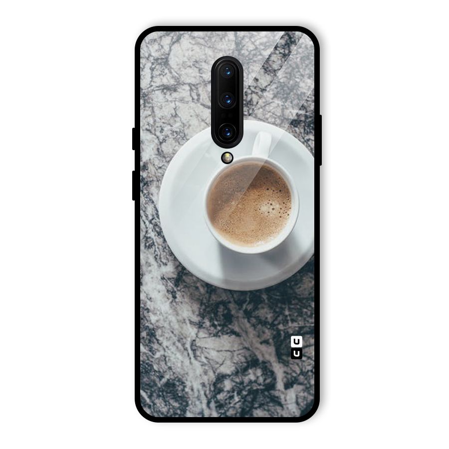 Coffee On Marble Glass Back Case for OnePlus 7 Pro