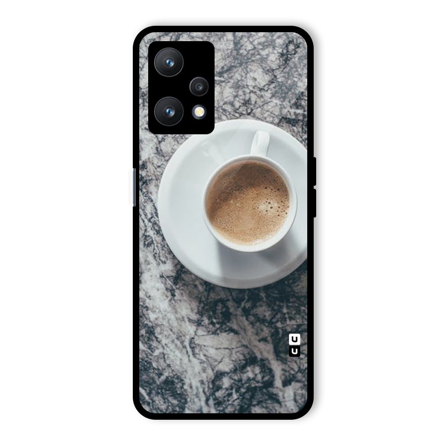 Coffee On Marble Glass Back Case for Realme 9 Pro 5G