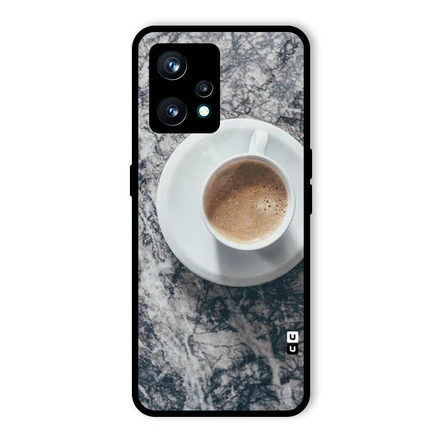 Coffee On Marble Glass Back Case for Realme 9 Pro Plus 5G