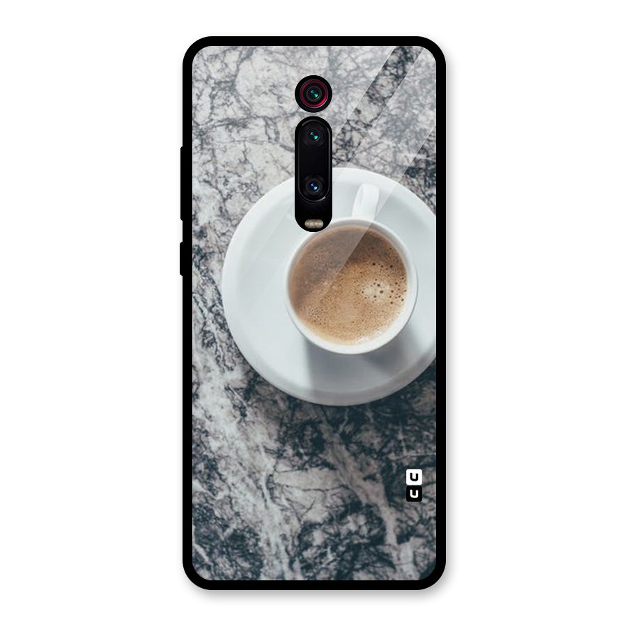 Coffee On Marble Glass Back Case for Redmi K20 Pro