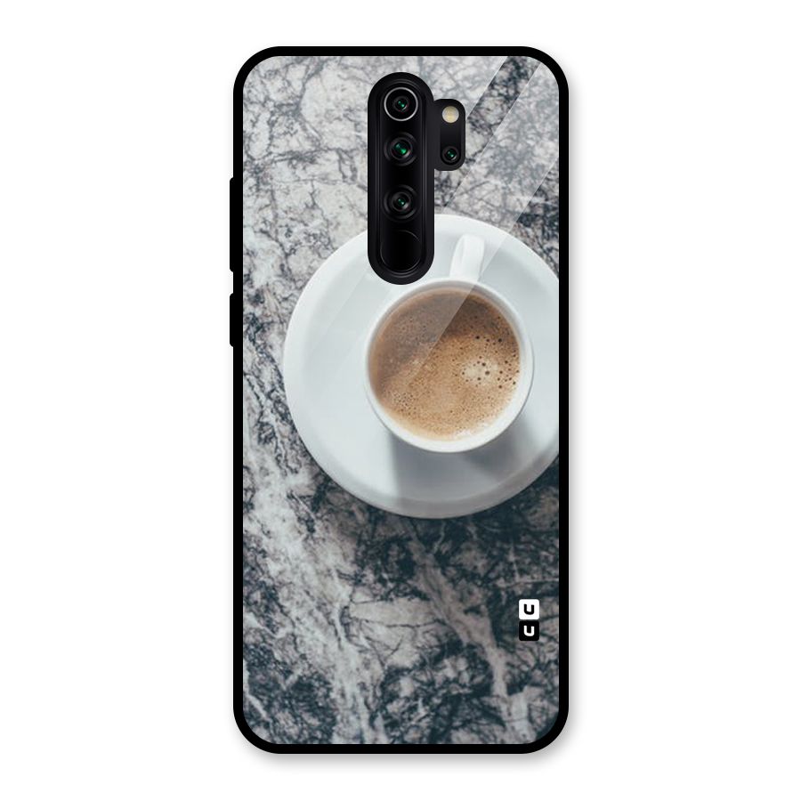 Coffee On Marble Glass Back Case for Redmi Note 8 Pro