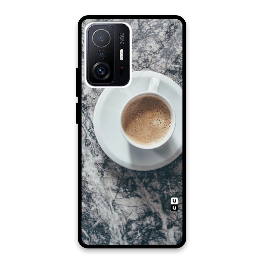 Coffee On Marble Glass Back Case for Xiaomi 11T Pro