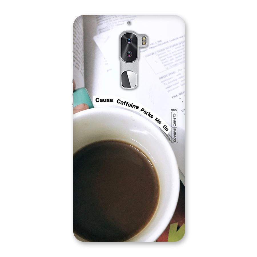 Coffee Perks Back Case for Coolpad Cool 1