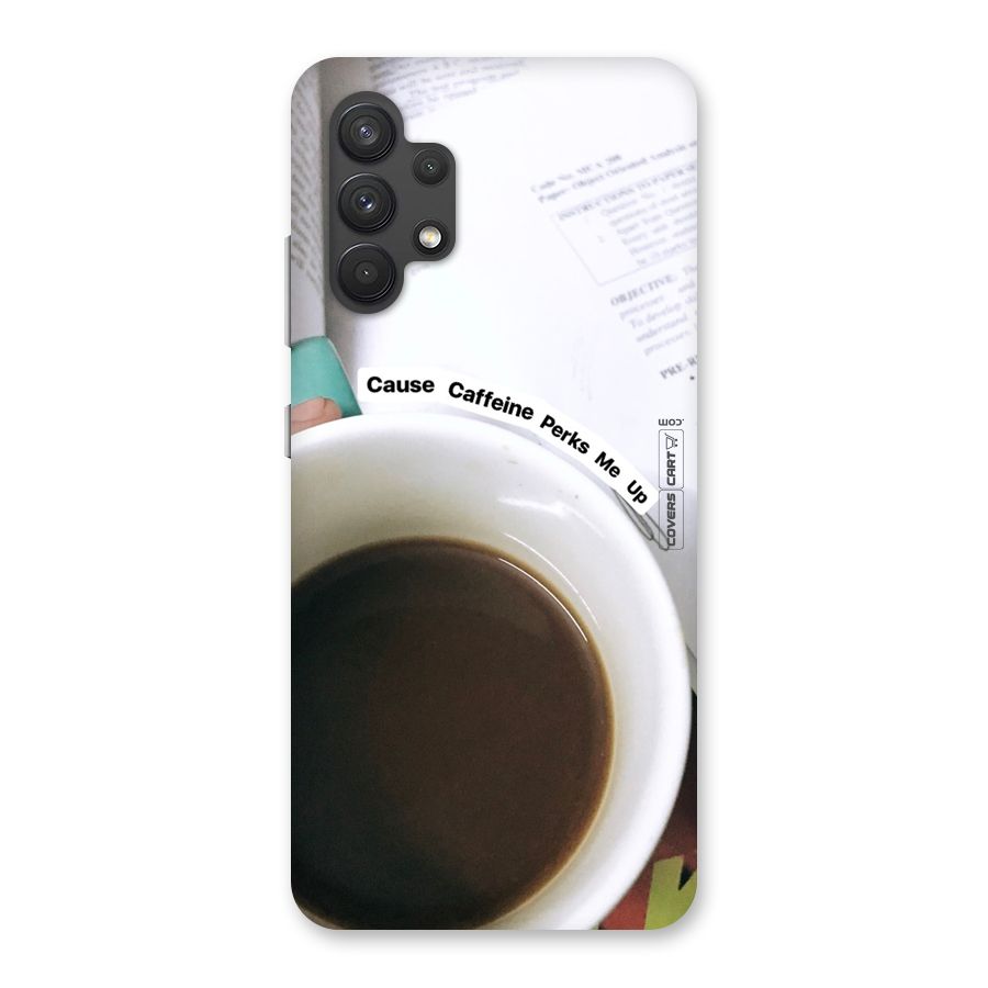 Coffee Perks Back Case for Galaxy A32