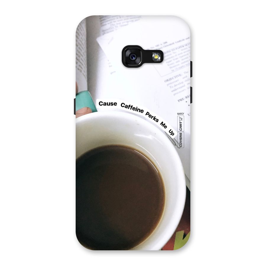 Coffee Perks Back Case for Galaxy A3 (2017)