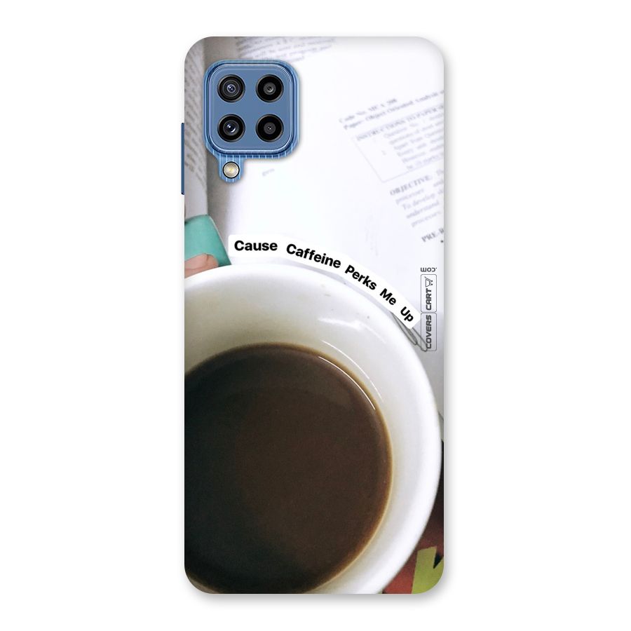 Coffee Perks Back Case for Galaxy M32