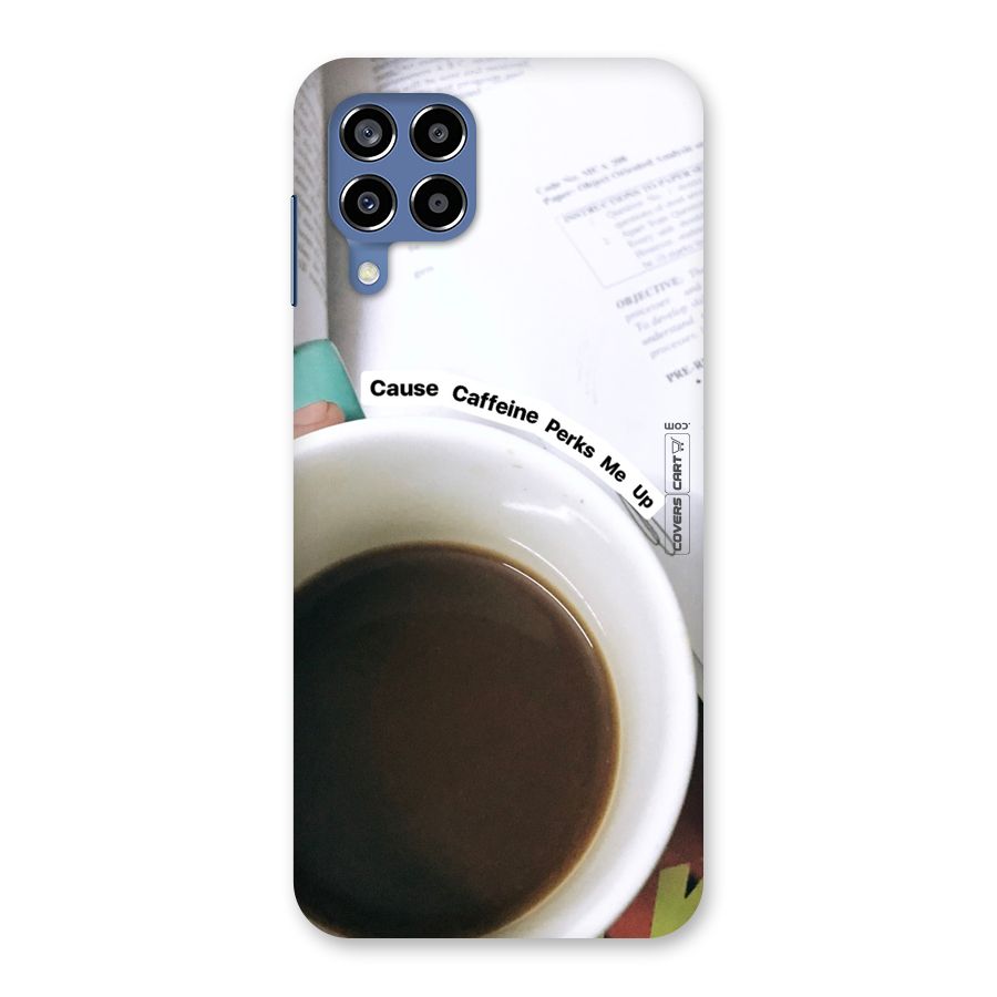 Coffee Perks Back Case for Galaxy M53 5G