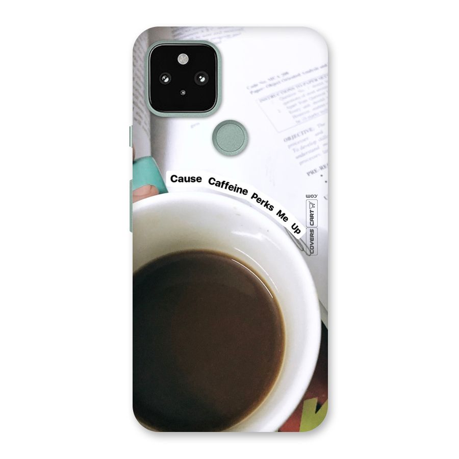 Coffee Perks Back Case for Google Pixel 5