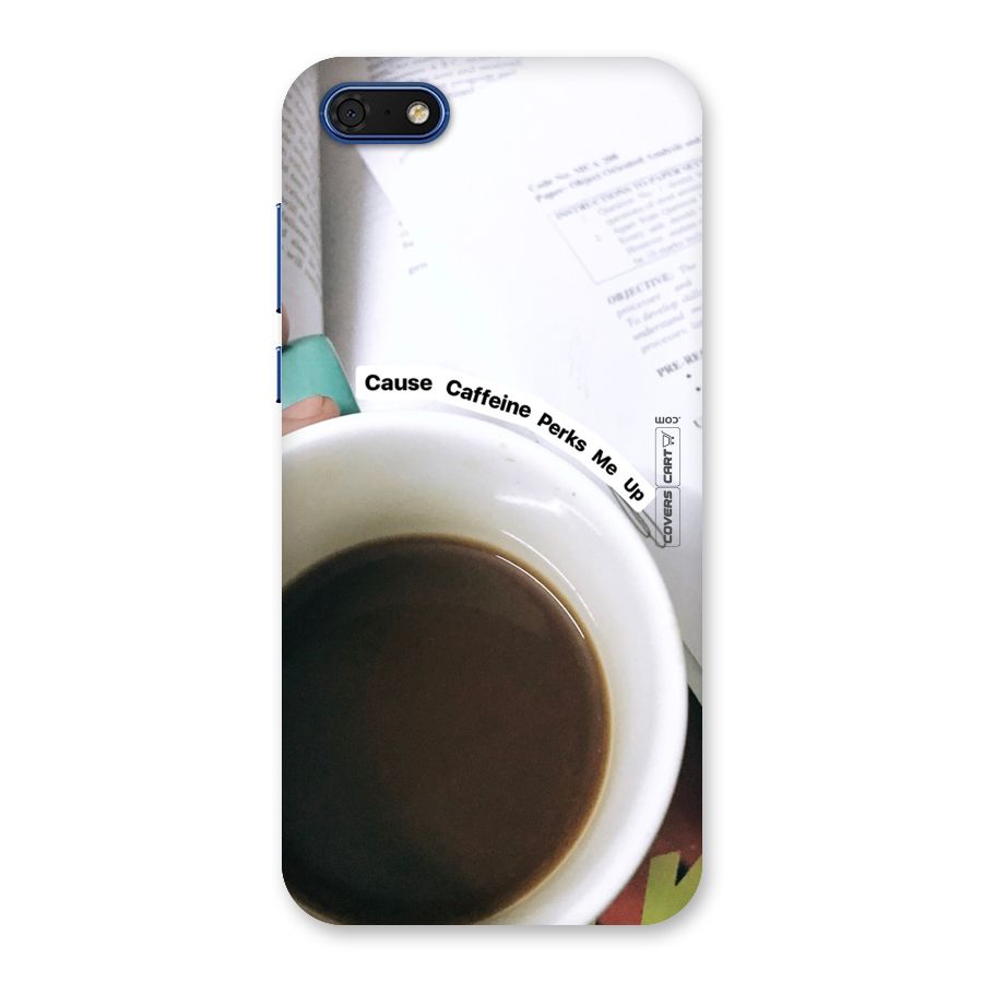 Coffee Perks Back Case for Honor 7s