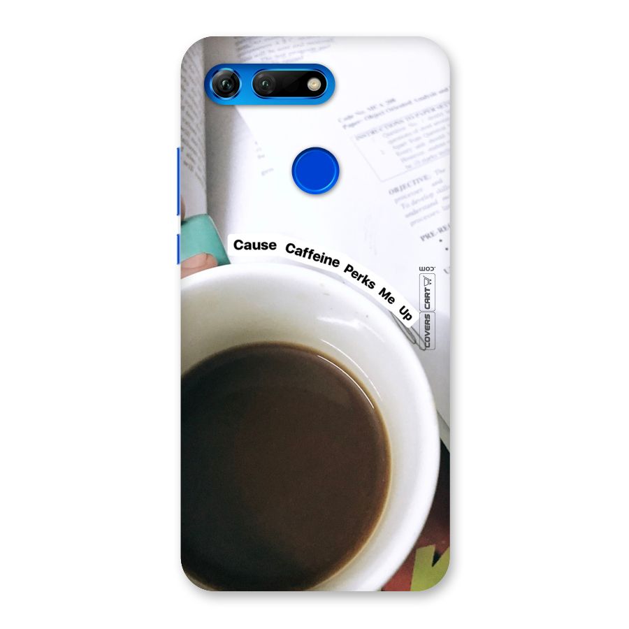 Coffee Perks Back Case for Honor View 20