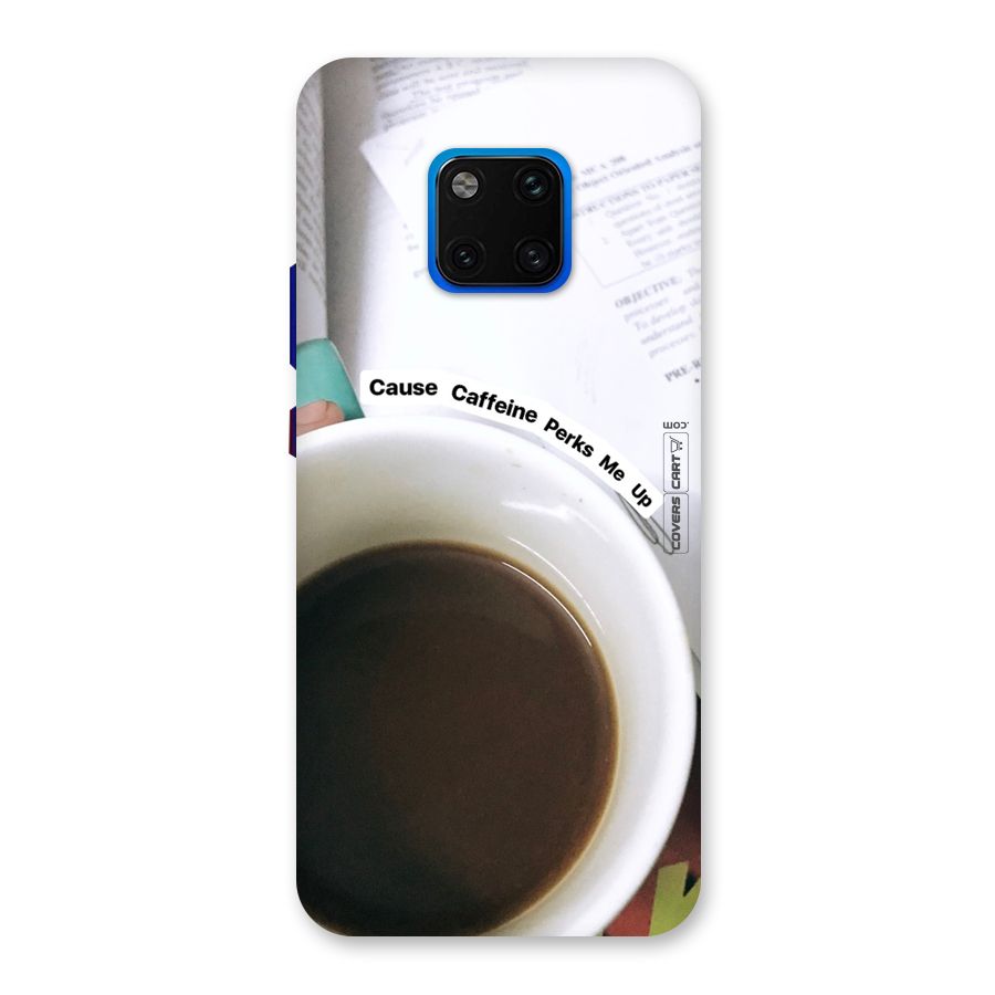Coffee Perks Back Case for Huawei Mate 20 Pro