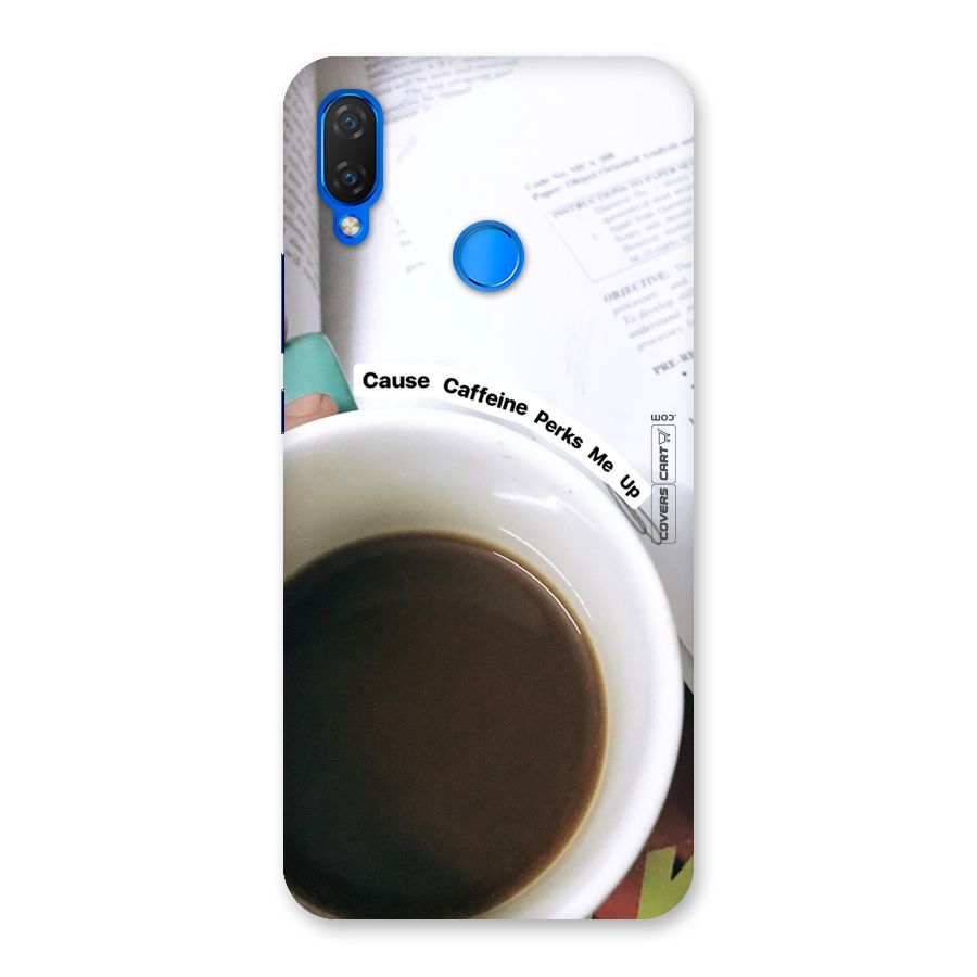 Coffee Perks Back Case for Huawei P Smart+