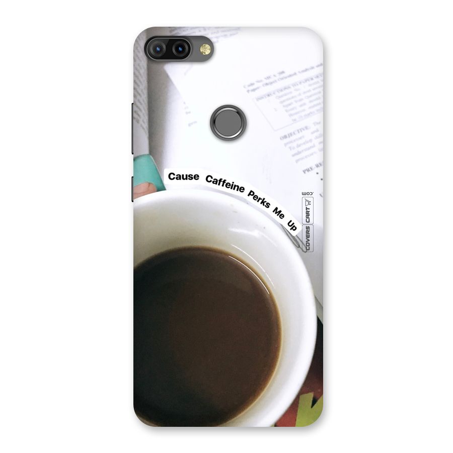 Coffee Perks Back Case for Infinix Hot 6 Pro