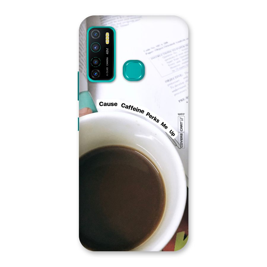 Coffee Perks Back Case for Infinix Hot 9 Pro