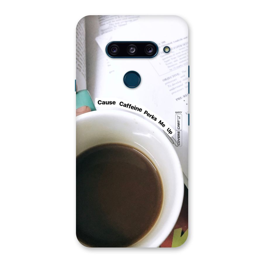 Coffee Perks Back Case for LG  V40 ThinQ