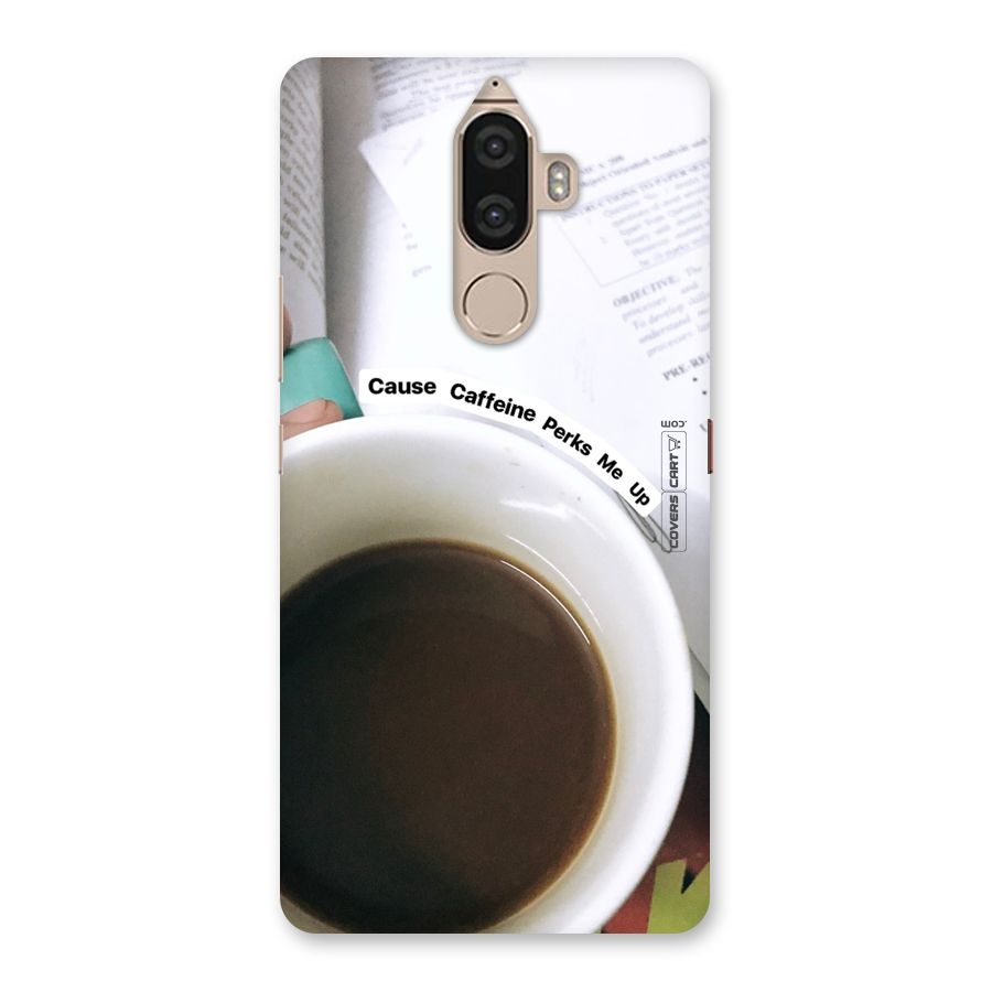 Coffee Perks Back Case for Lenovo K8 Note