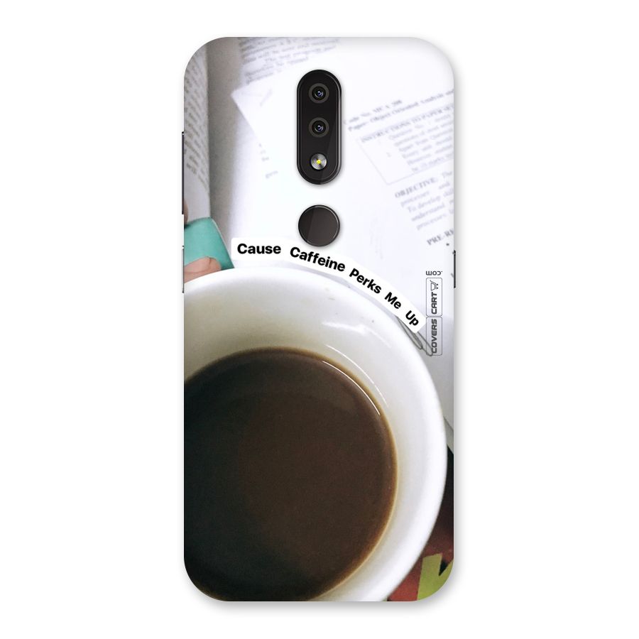 Coffee Perks Back Case for Nokia 4.2