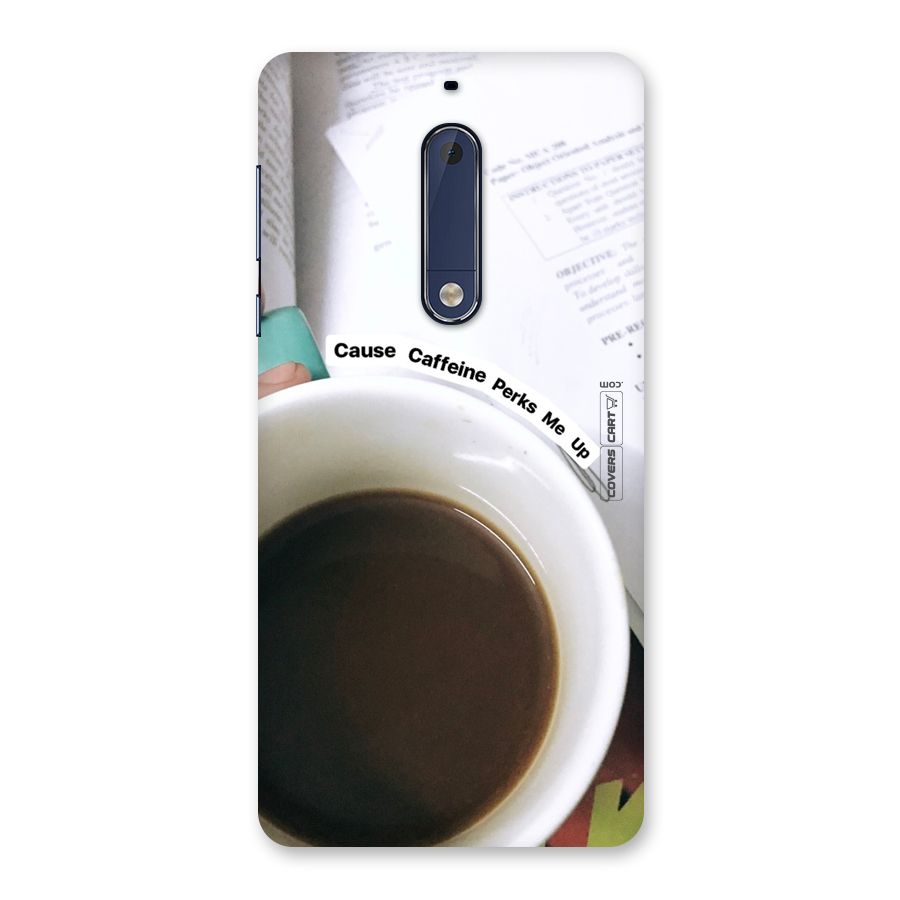 Coffee Perks Back Case for Nokia 5
