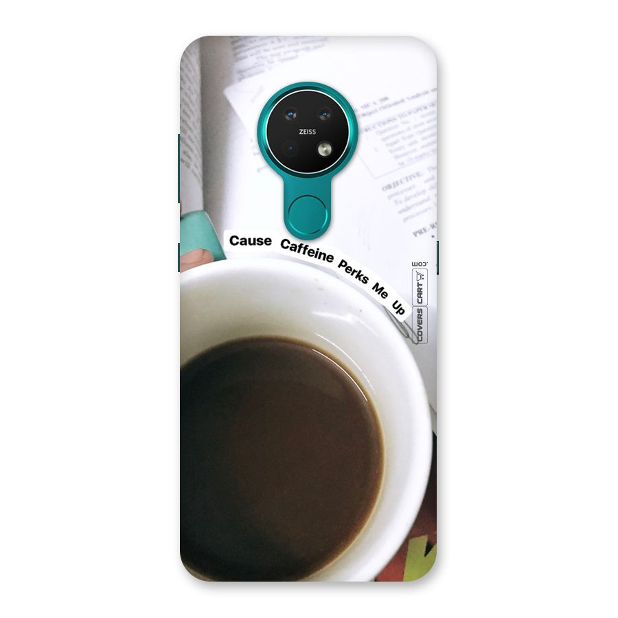 Coffee Perks Back Case for Nokia 7.2
