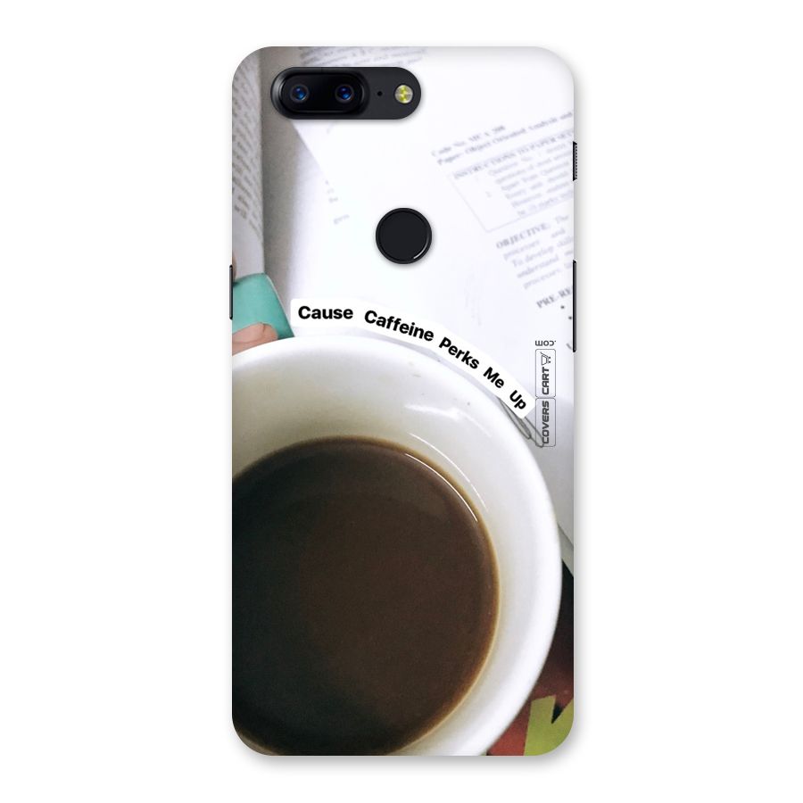 Coffee Perks Back Case for OnePlus 5T