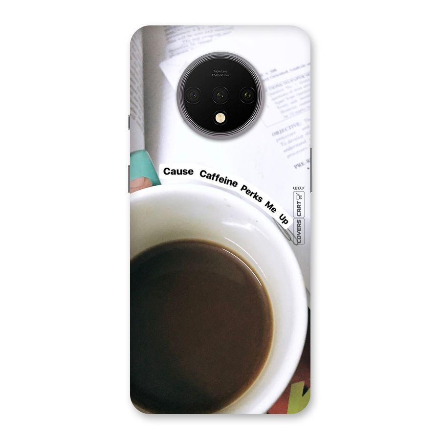 Coffee Perks Back Case for OnePlus 7T