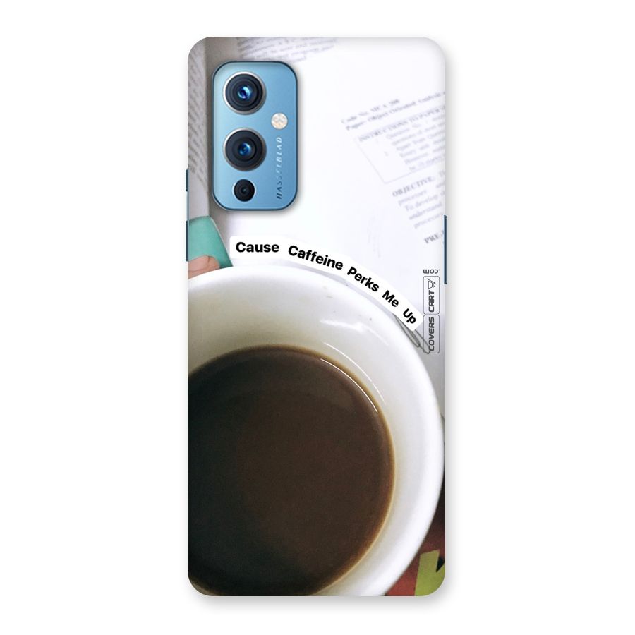 Coffee Perks Back Case for OnePlus 9