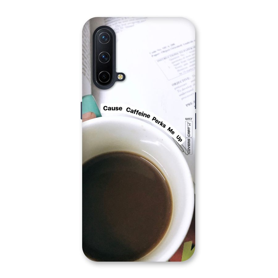 Coffee Perks Back Case for OnePlus Nord CE 5G