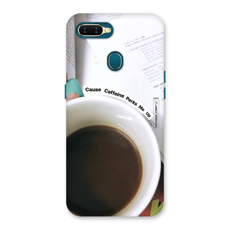 Coffee Perks Back Case for Oppo A11k