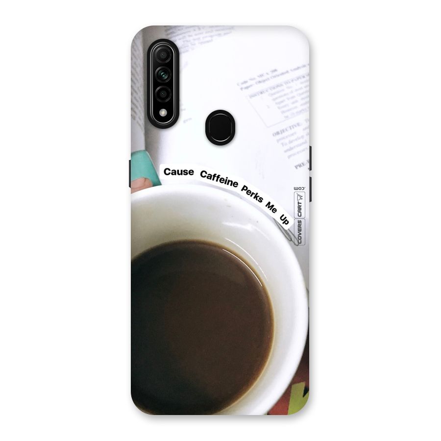 Coffee Perks Back Case for Oppo A31