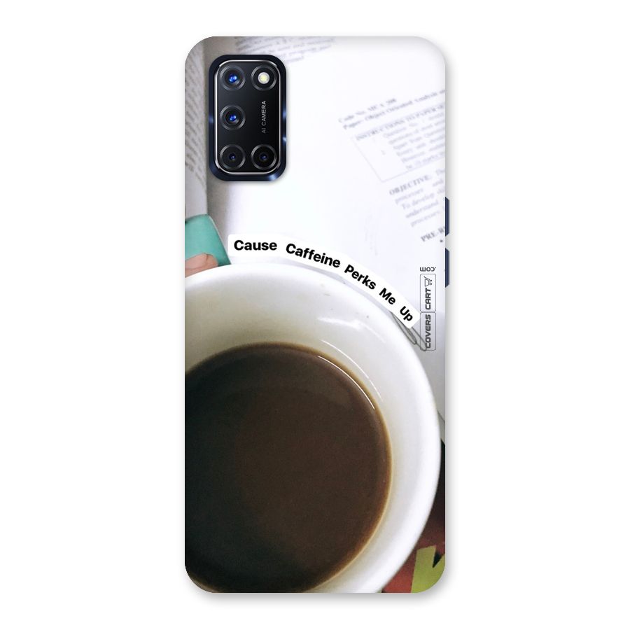 Coffee Perks Back Case for Oppo A52