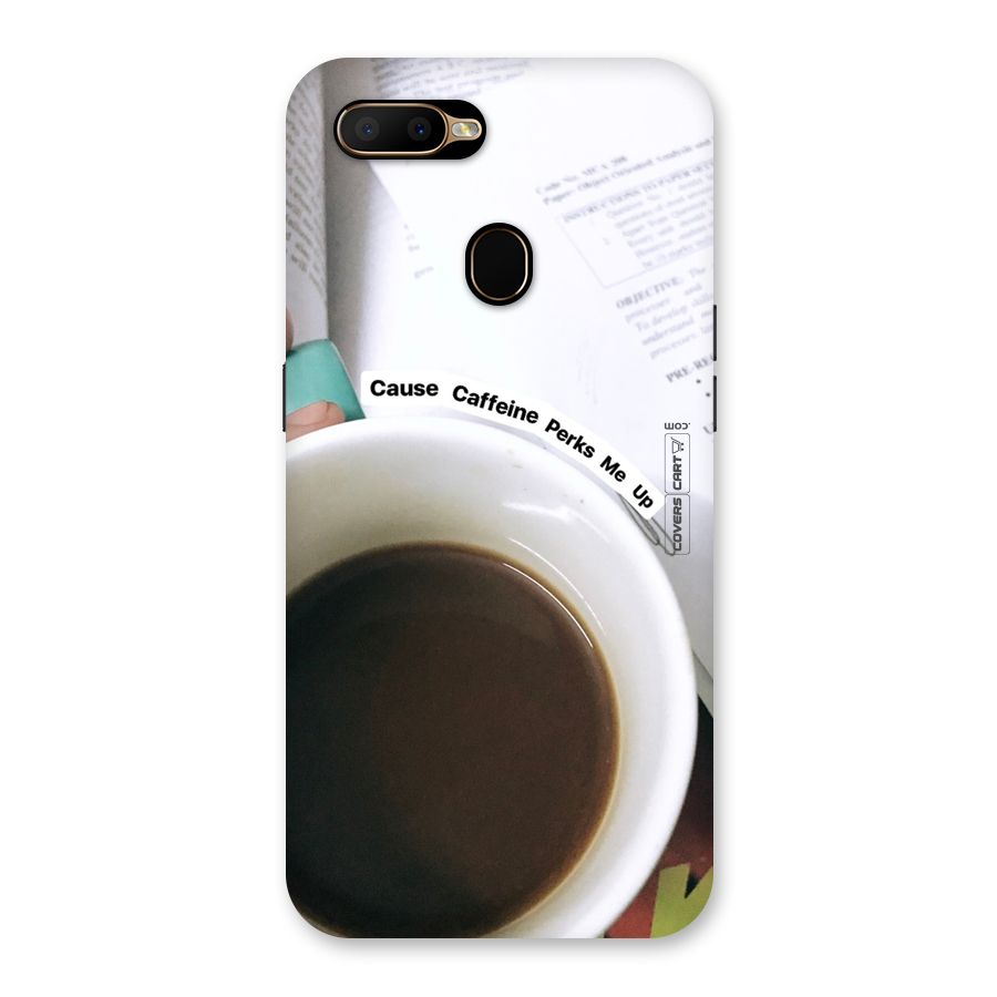 Coffee Perks Back Case for Oppo A5s