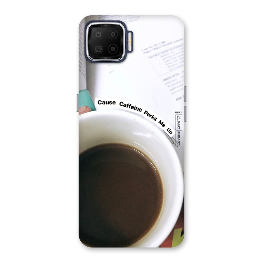 Coffee Perks Back Case for Oppo F17