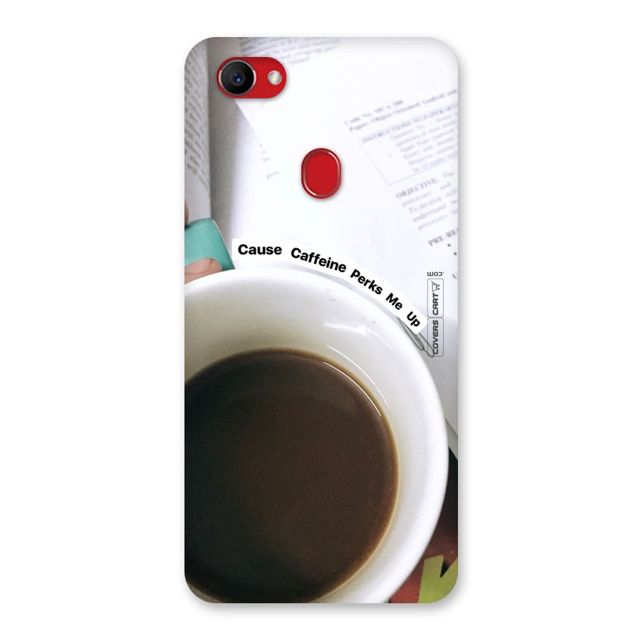 Coffee Perks Back Case for Oppo F7