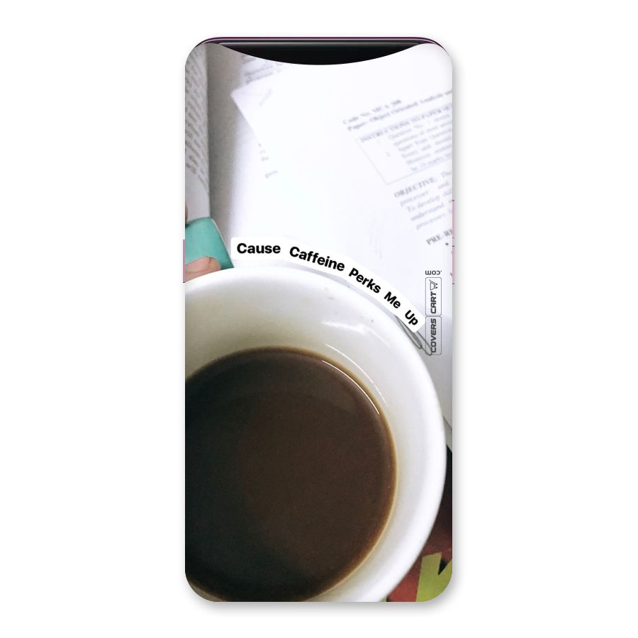 Coffee Perks Back Case for Oppo Find X
