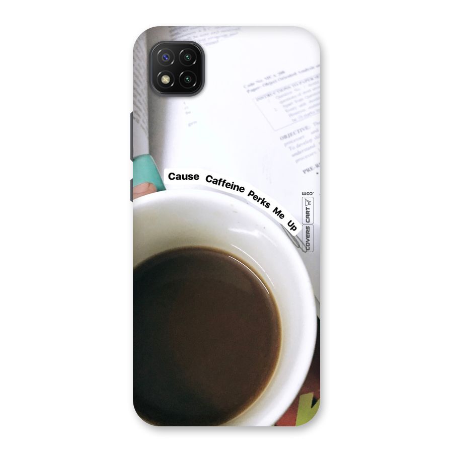 Coffee Perks Back Case for Poco C3