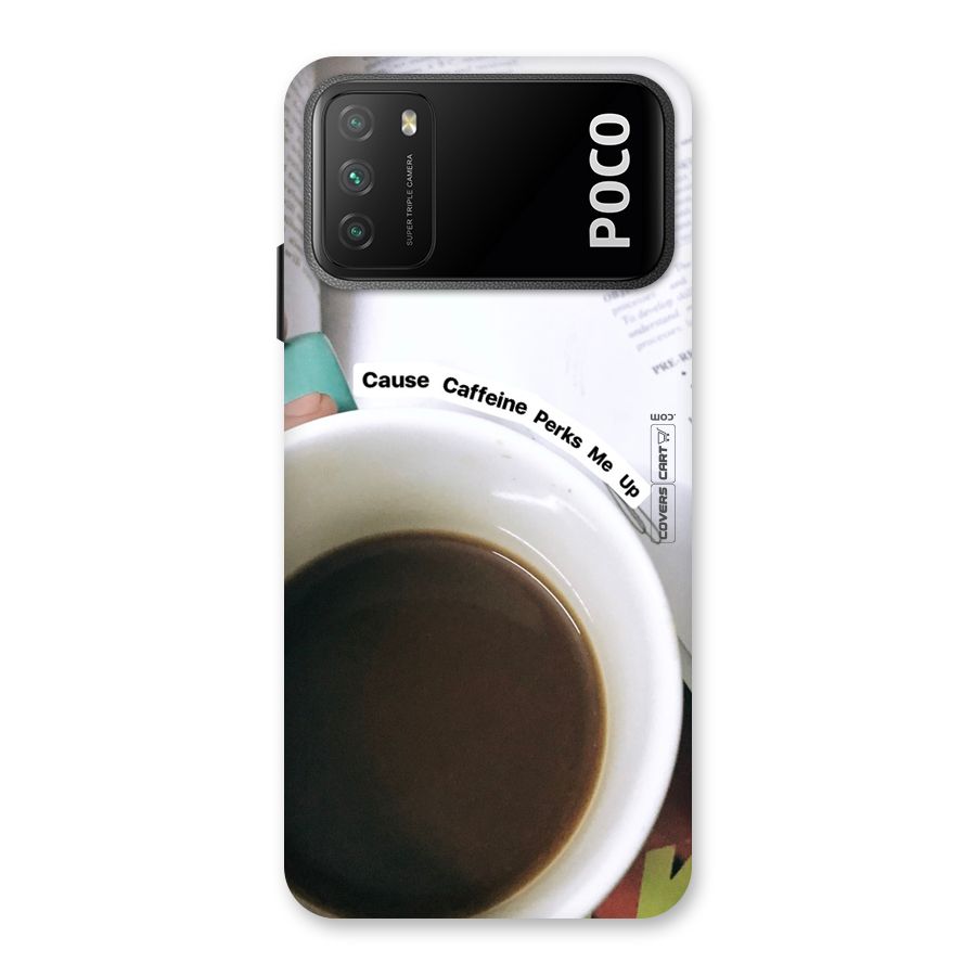 Coffee Perks Back Case for Poco M3
