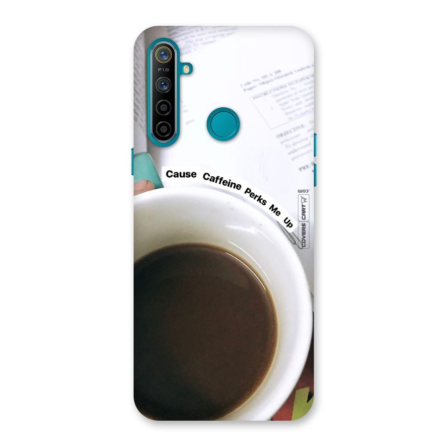 Coffee Perks Back Case for Realme 5i