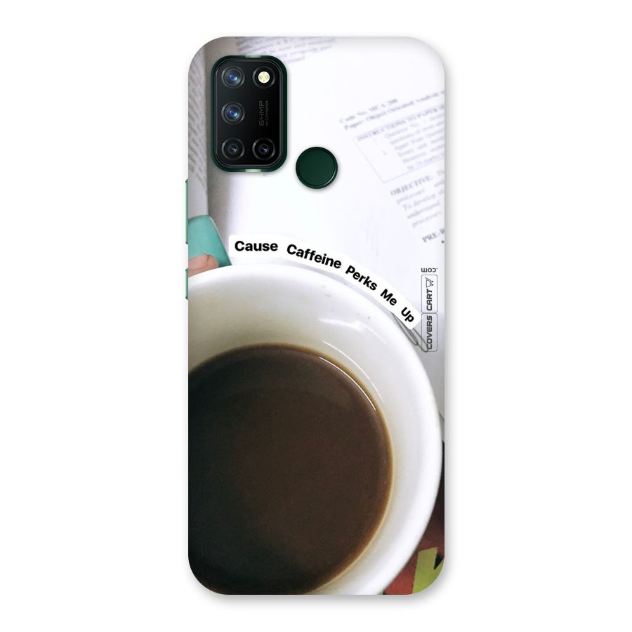 Coffee Perks Back Case for Realme 7i