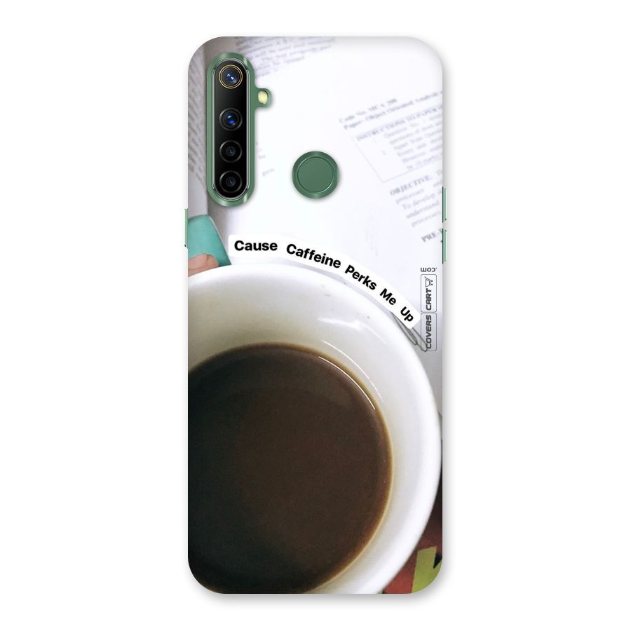 Coffee Perks Back Case for Realme Narzo 10