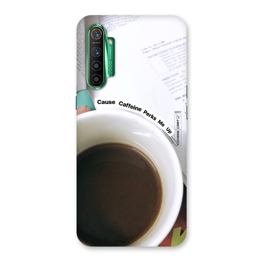 Coffee Perks Back Case for Realme X2
