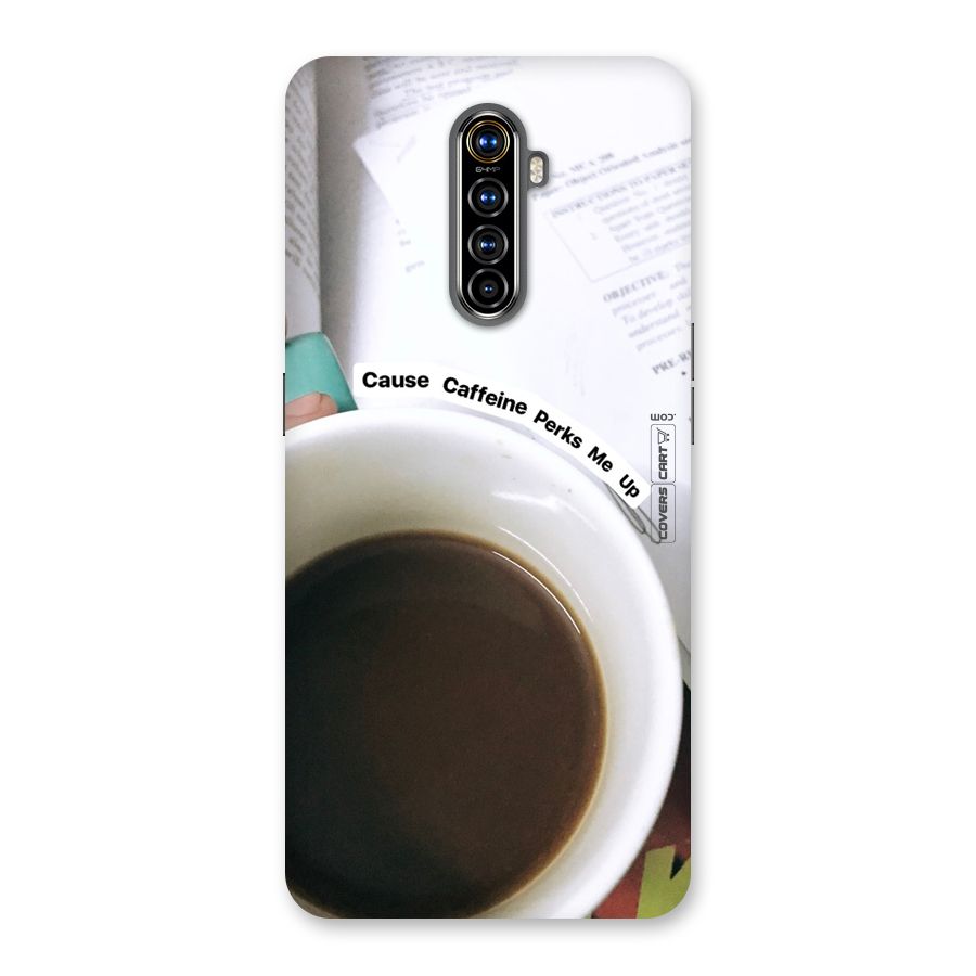 Coffee Perks Back Case for Realme X2 Pro