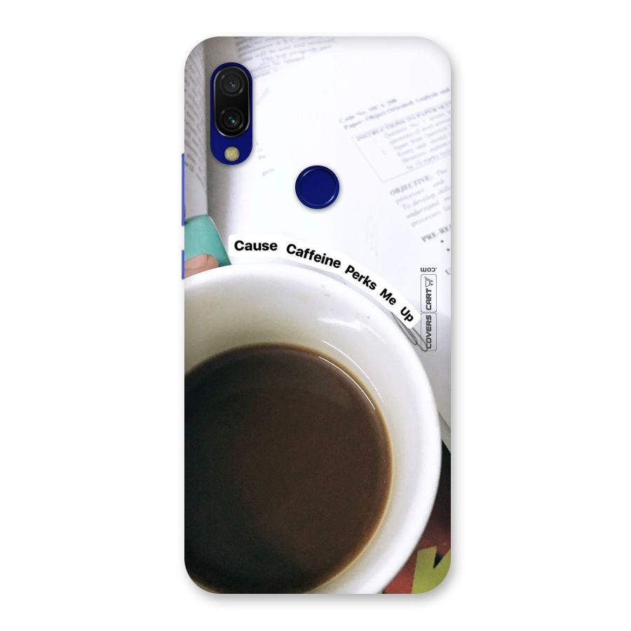 Coffee Perks Back Case for Redmi 7