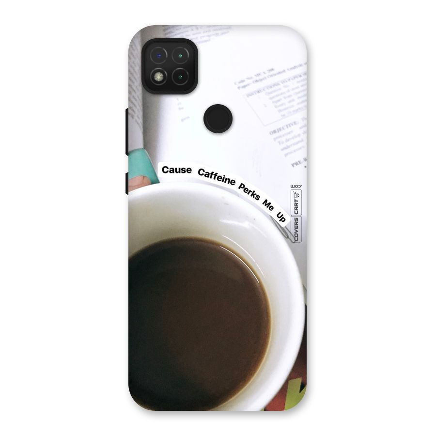Coffee Perks Back Case for Redmi 9