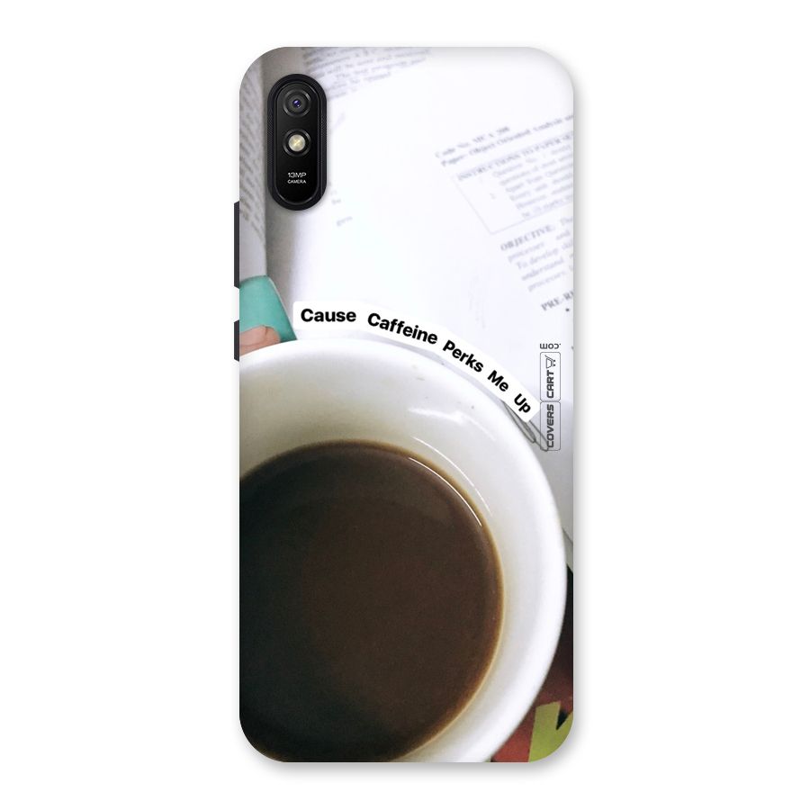 Coffee Perks Back Case for Redmi 9A