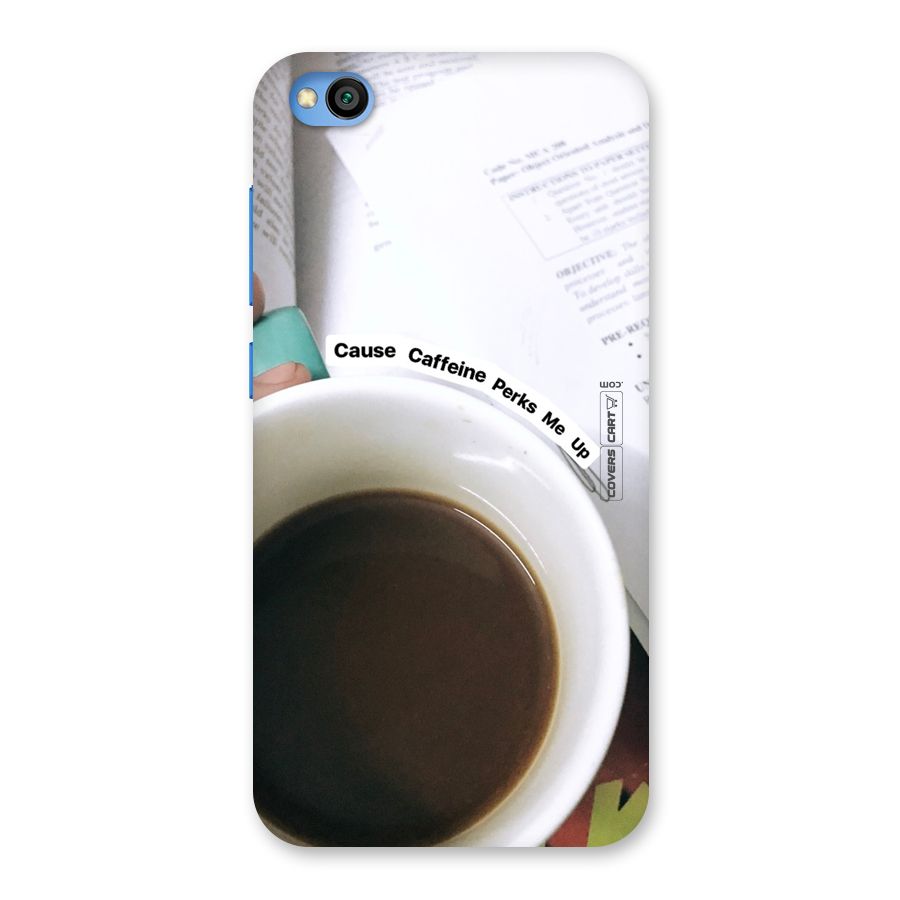 Coffee Perks Back Case for Redmi Go