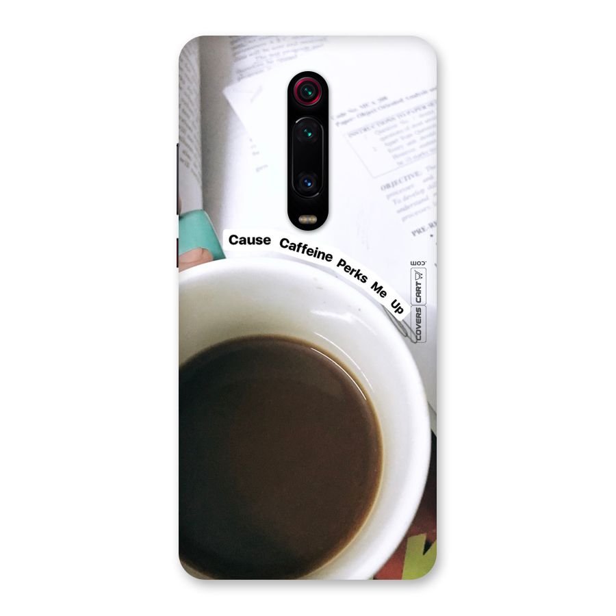 Coffee Perks Back Case for Redmi K20